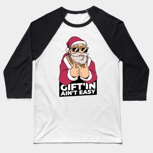 Funny Santa Baseball T-Shirt